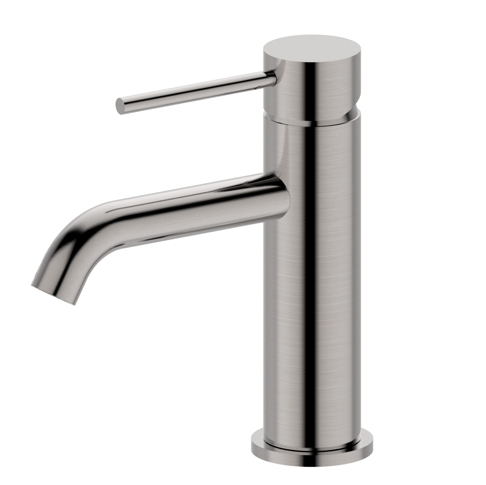 Morgan Rund Basin Mixer Brushed Nickel