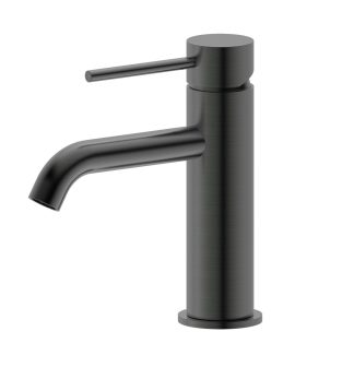 Morgan Rund Basin Mixer Brushed Gun Metal