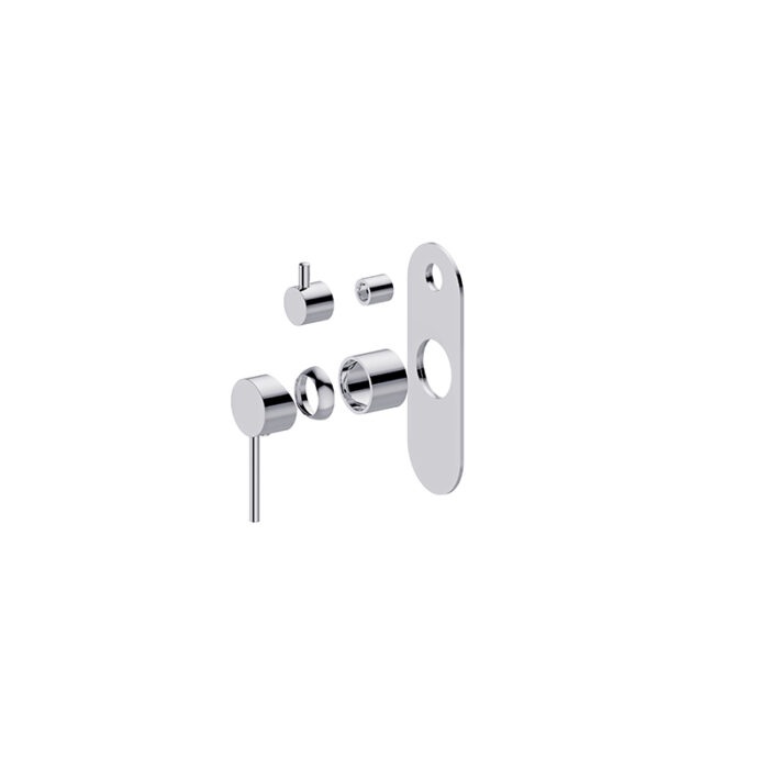 Morgan Rund Wall Diverter Mixer Chrome - Image 4