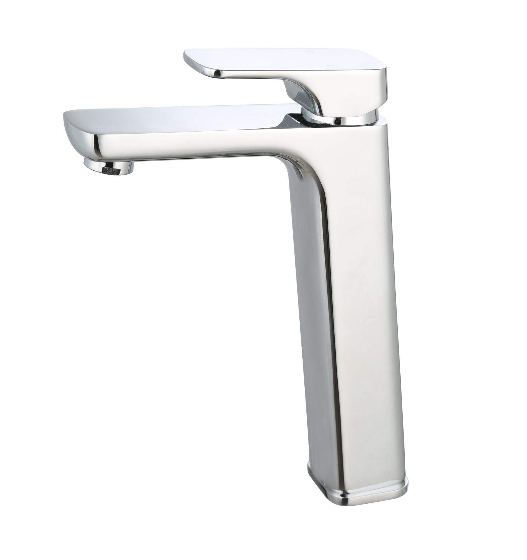 Kompakt Eckig Tower Basin Mixer Chrome