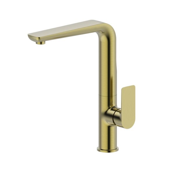 Luxus Swivel Sink Mixer Brushed Gold