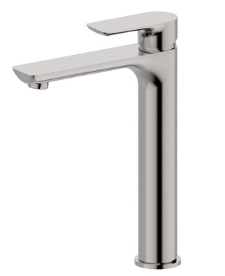 Luxus Tower Basin Mixer Brushed Nickel