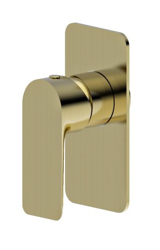 Luxus Shower Bath Mixer Brushed Gold