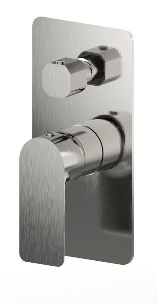 Luxus Shower Diverter Mixer Brushed Nickel