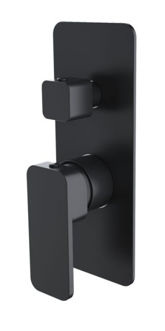 Kasten Diverter Shower Mixer Matte Black
