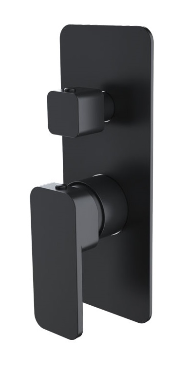 Kasten Diverter Shower Mixer Matte Black