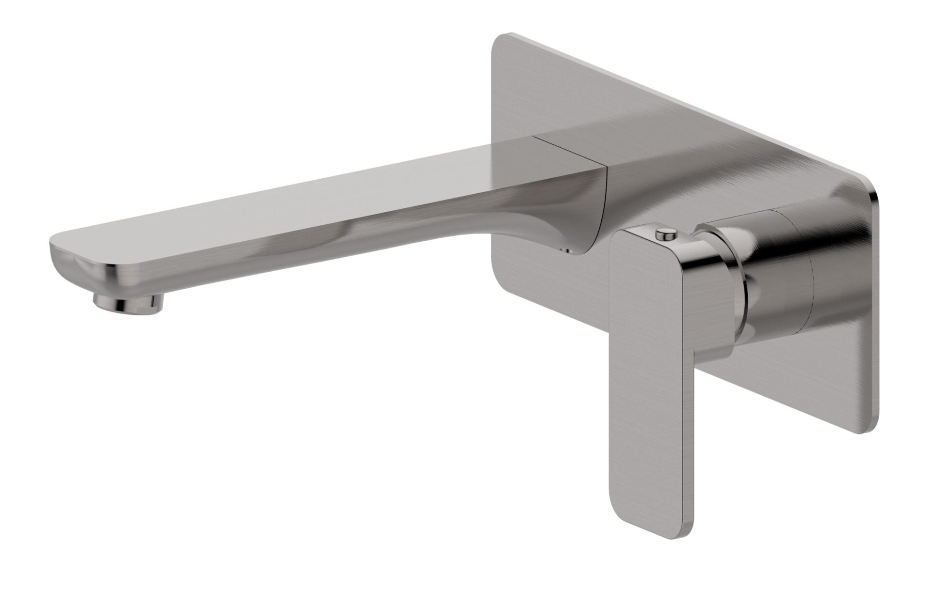 Kasten Basin Bath Mixer with Spout Brushed Nickel