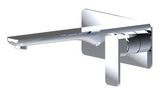 Kasten Basin Bath Mixer with Spout Chrome