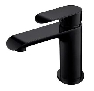 Oval Basin Mixer Matte Black