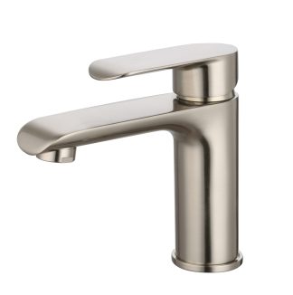 Oval Basin Mixer Brushed Nickel