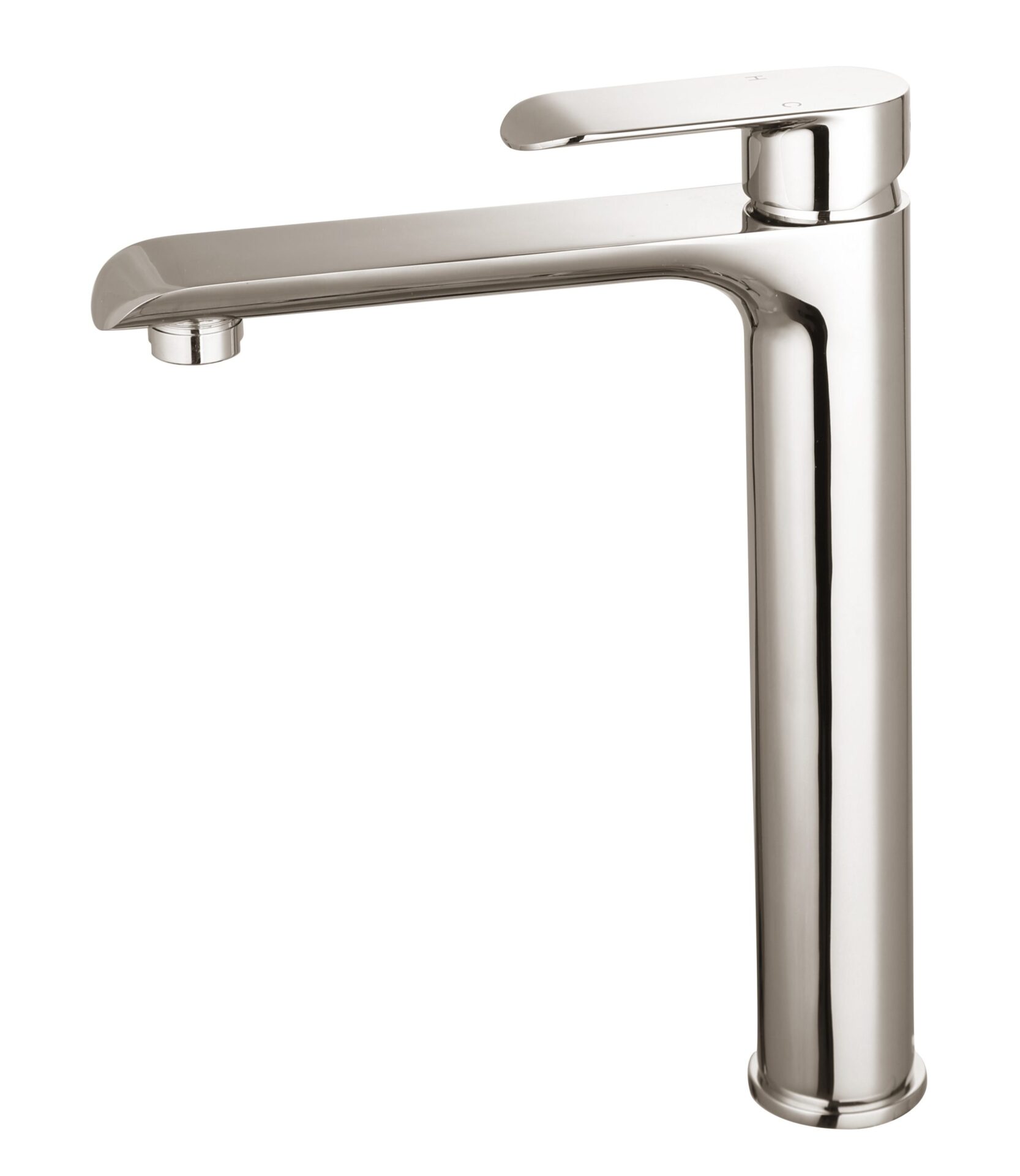 Oval Tall Basin Mixer Brushed Nickel