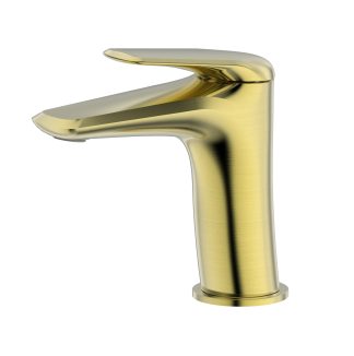 Berlin Basin Mixer Brushed Gold