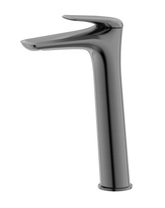 Berlin Tower Basin Mixer Brushed Gun Metal