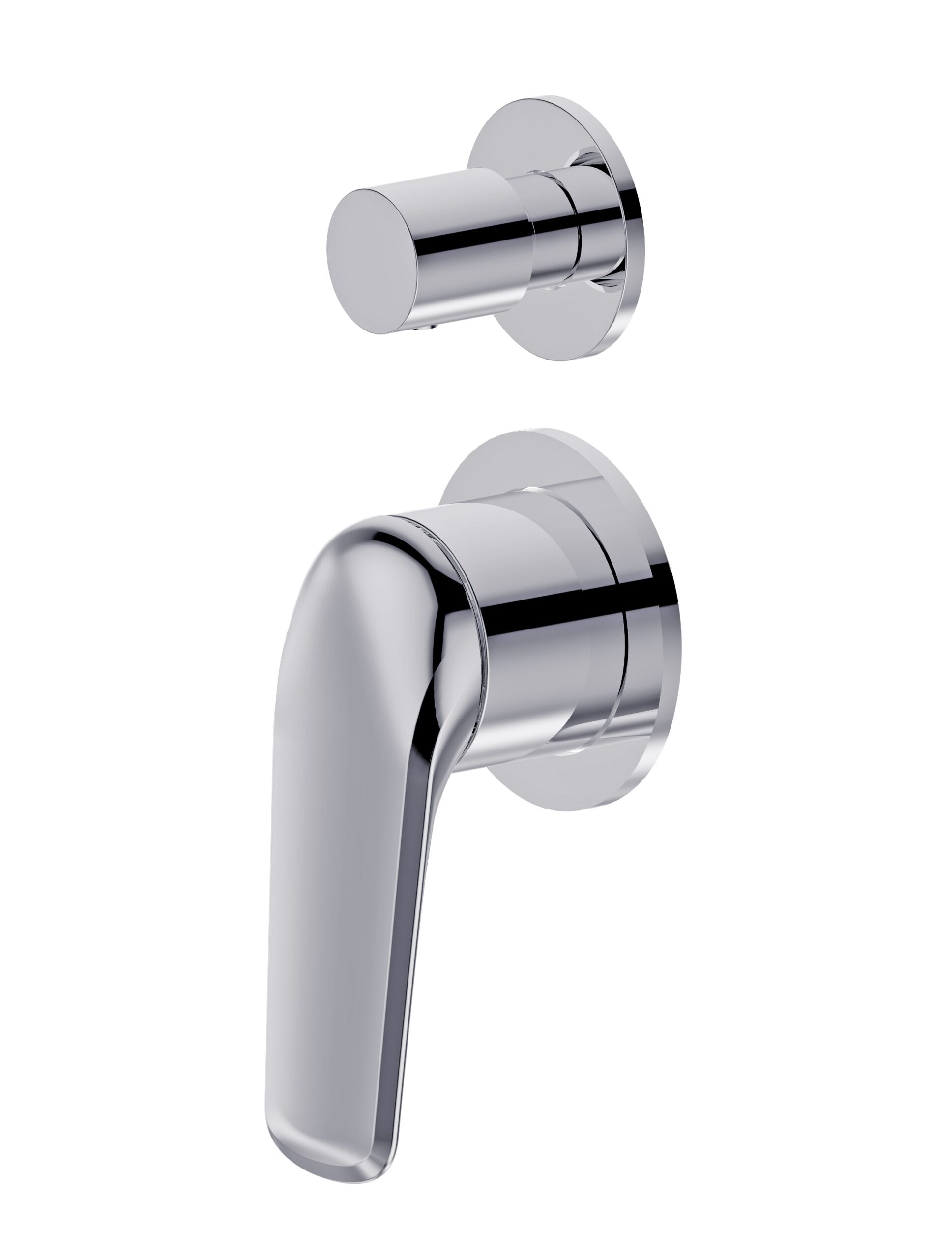 Berlin Wall Diverter Mixer Chrome