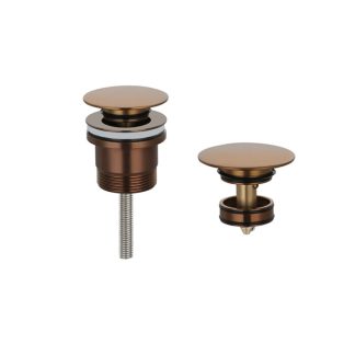 Handle Basin Pop Up Waste 32-40 Brushed Bronze