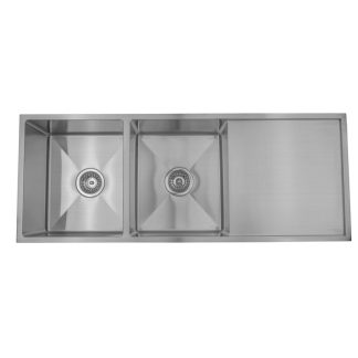 Arcko Lux Double Bowl Stainless Steel Sink With Drainer