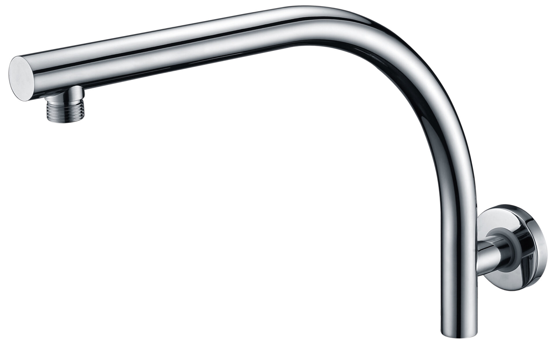 Rund Round Curve Shower Arm Chrome