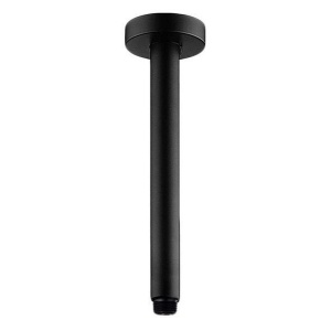 Rund Round Shower Ceiling Arm 300mm Matte Black