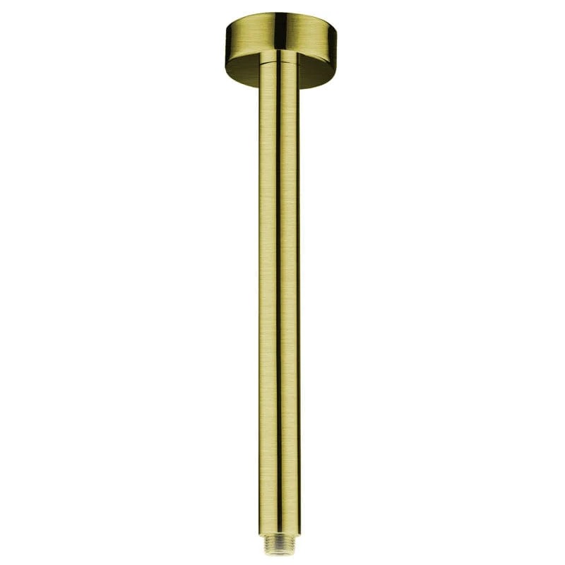 Rund Shower Ceiling Arm 300mm Brushed Gold