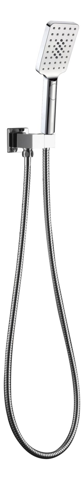 Eckig Square Shower On Bracket Chrome