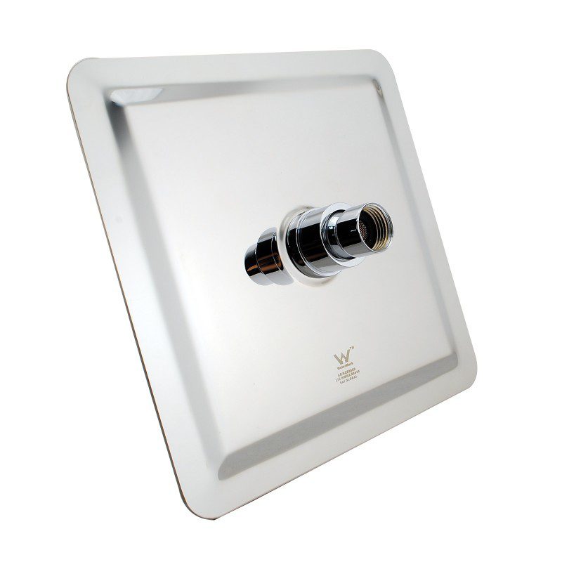 Eckig Square Shower Head 250mm Stainless Steel - Image 3