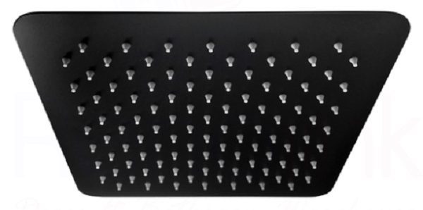 Eckig Square Shower Head 300mm Matte Black