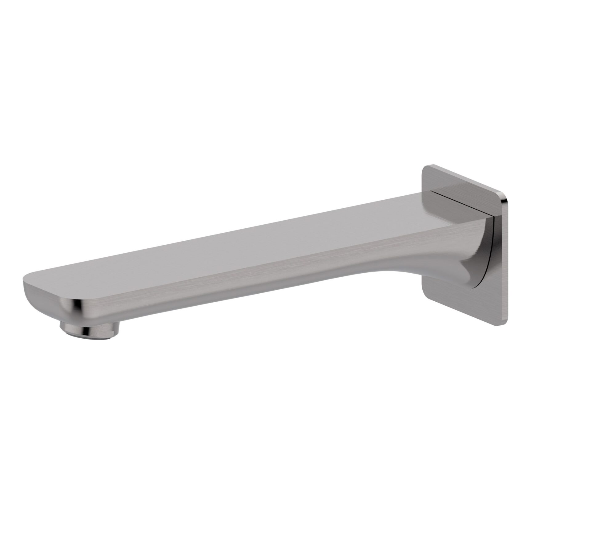 Luxus Bath Spout 180mm Brushed Nickel