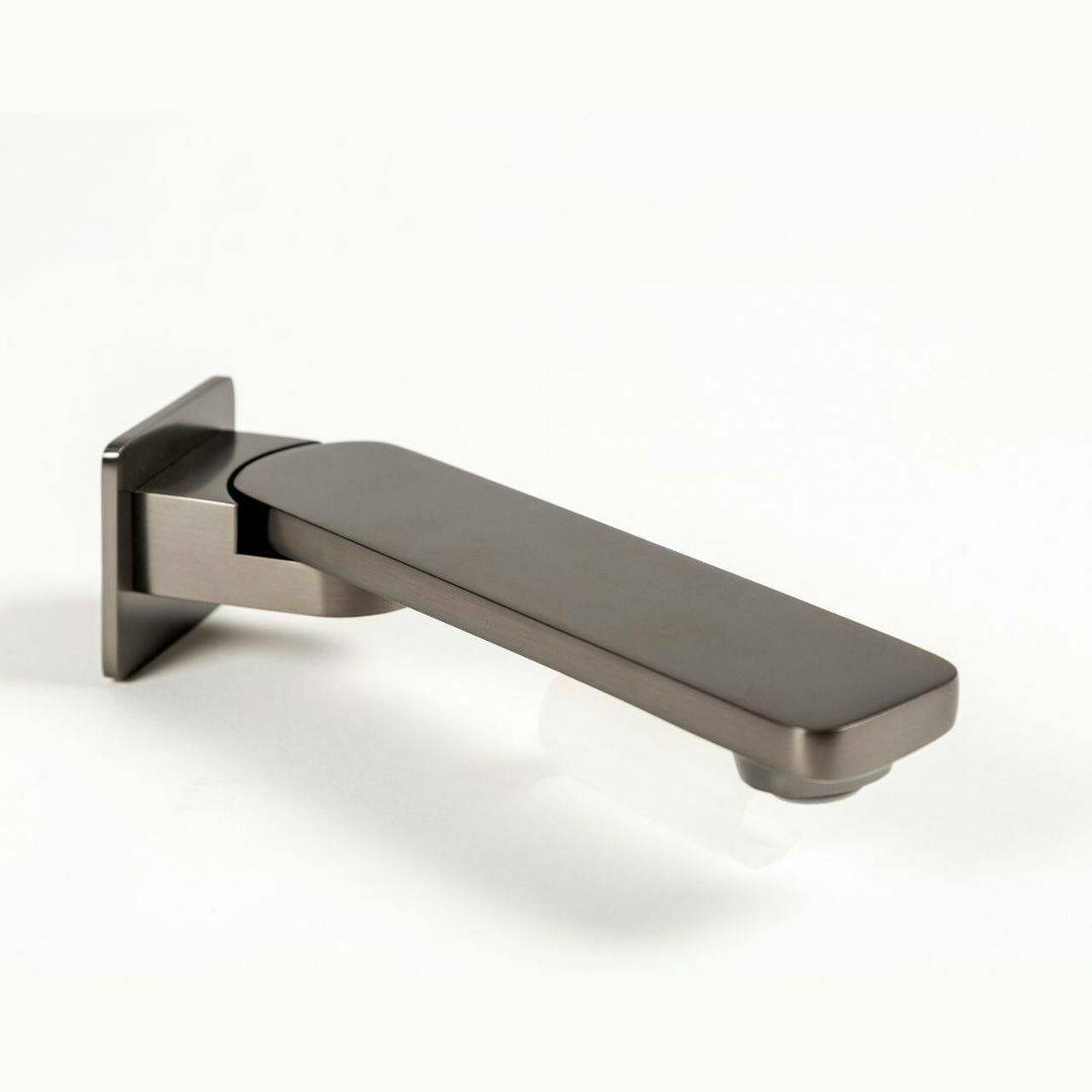 Kasten Swivel Bath Spout Brushed Gun Metal