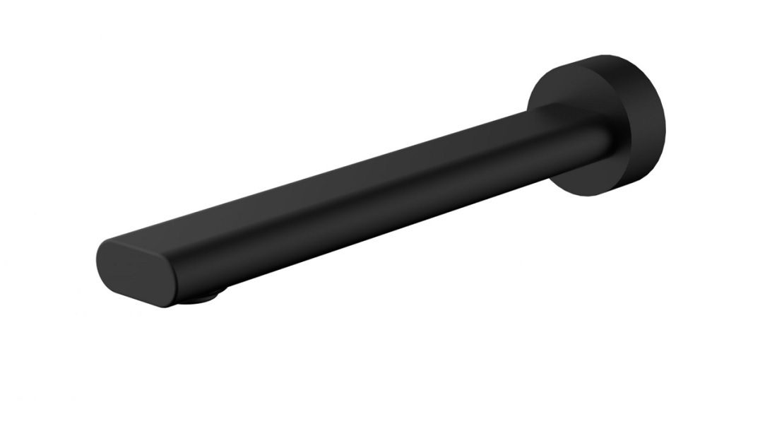 Iris Bath Spout Matte Black
