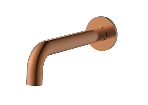 Morgan Rund Basin / Bath Spout 200mm Brushed Bronze