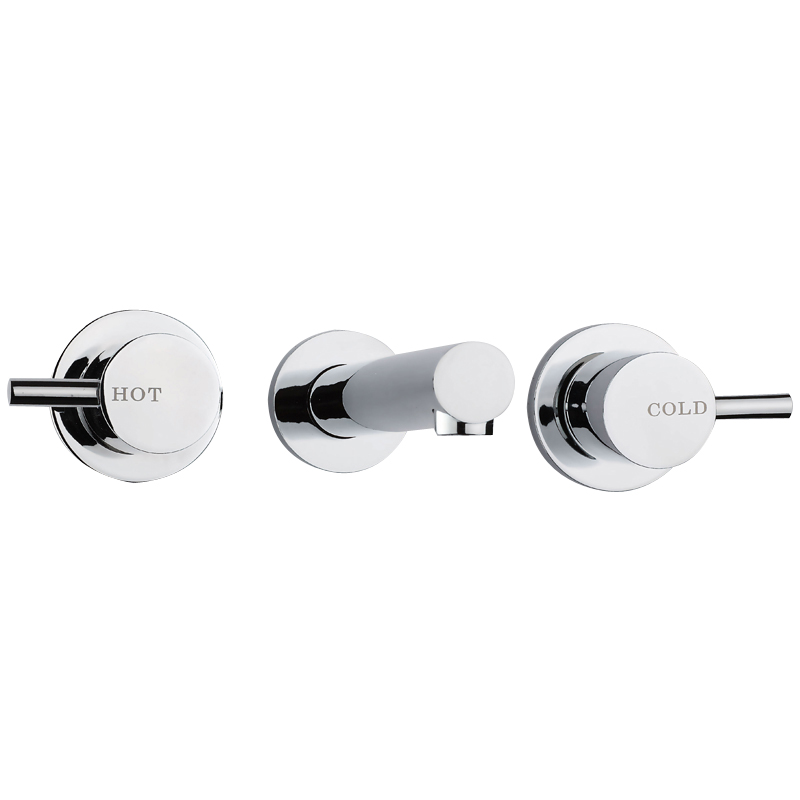 Wahlen 10 Pin Bath Set Chrome