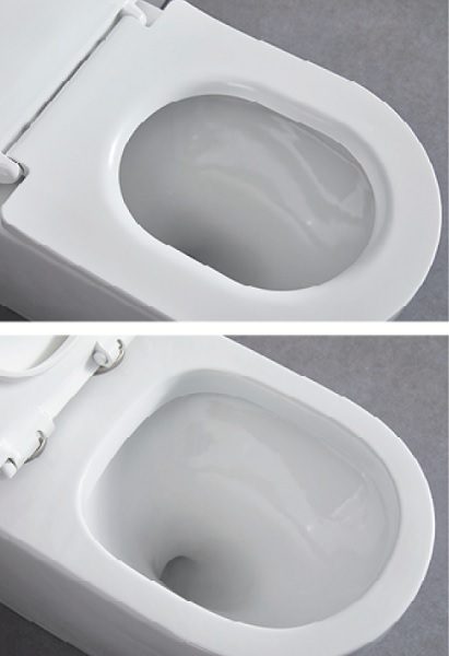 Gubbio Tornado Flushing Back To Wall Toilet Suite - Image 4