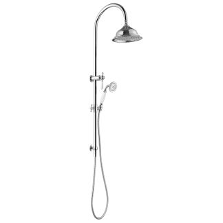 Bordeaux Shower Column Set Chrome