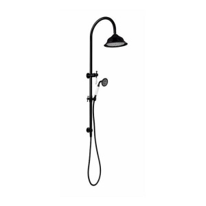 Bordeaux Shower Column Set Matte Black