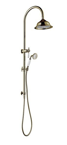 Bordeaux Shower Column Set Brushed Bronze