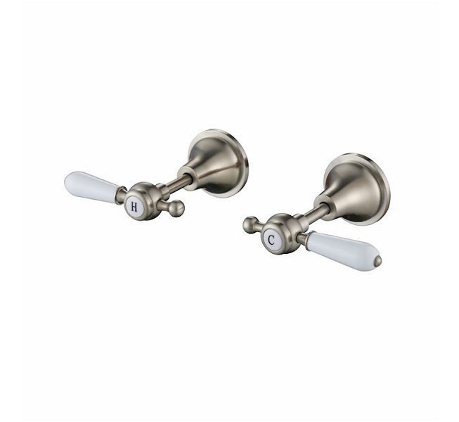 Bordeaux Wall Tops Brushed Nickel