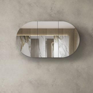 Bondi 1500 Shaving Cabinet Natural Oak