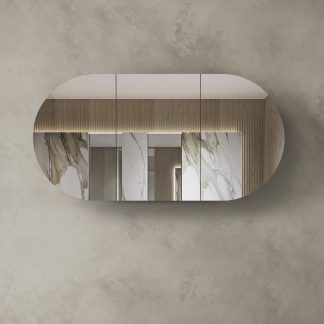 Bondi 1800 Shaving Cabinet Natural Oak