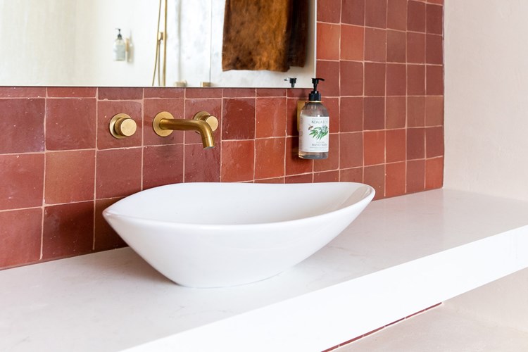 Fiore Above Counter Ceramic Basin Gloss White