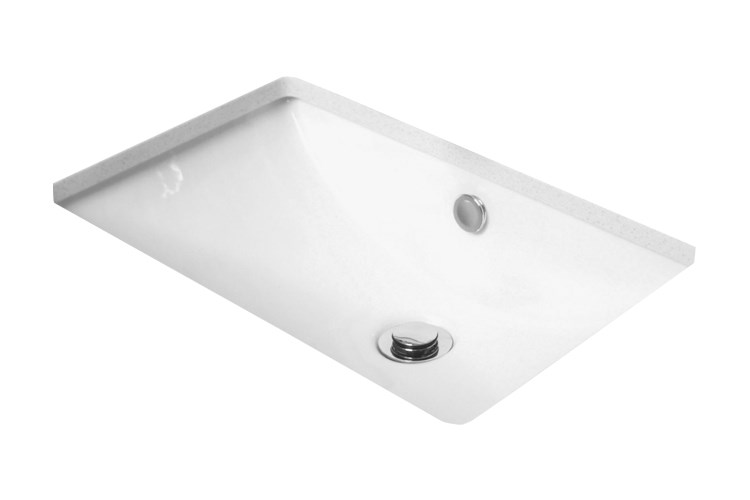 Scoop Ceramic Under Counter Basin Gloss White - Image 2
