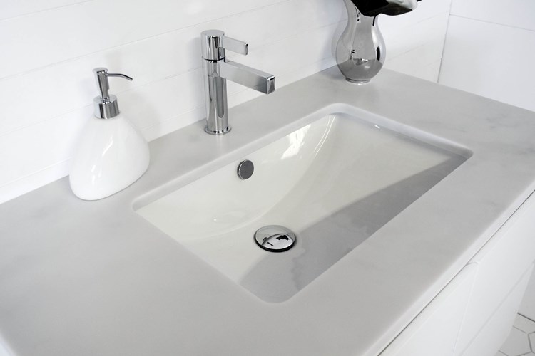 Scoop Ceramic Under Counter Basin Gloss White
