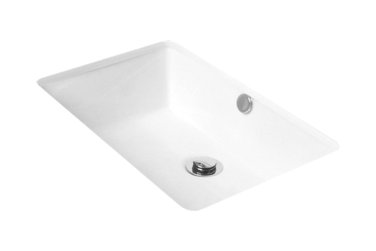 Link Ceramic Under Counter Basin Gloss White - Image 2
