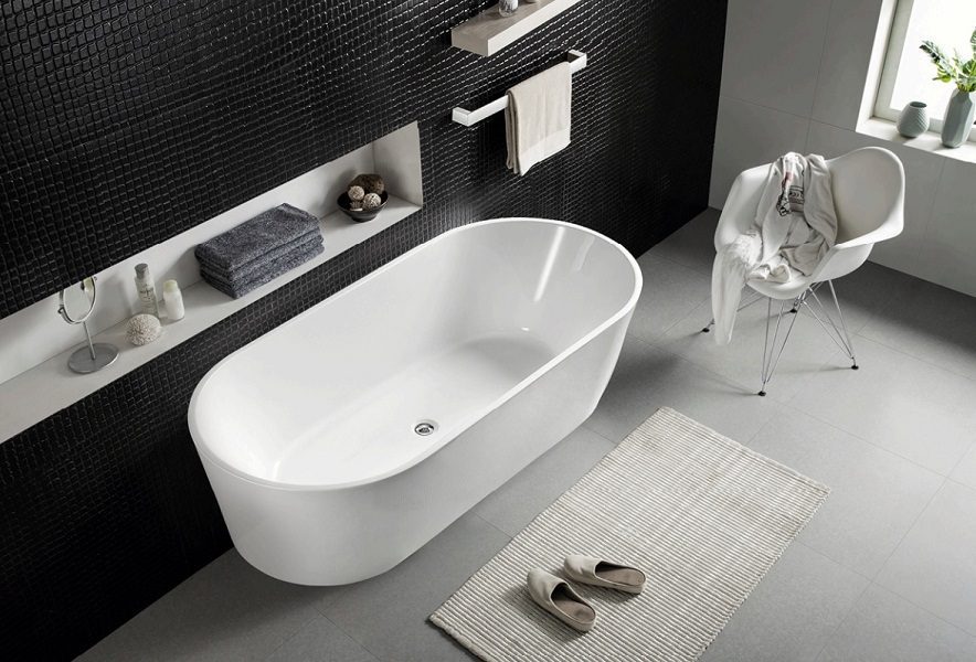 Prato 1500mm Round Free Standing Bath - Image 2