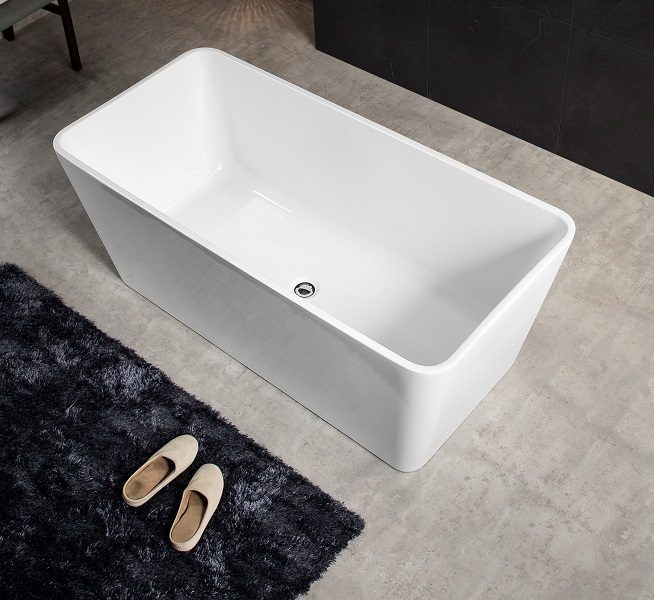 Ascoli Square Freestanding Bath 1700mm