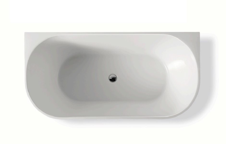 Cortona 1500mm Round Back To Wall Bath - Image 2