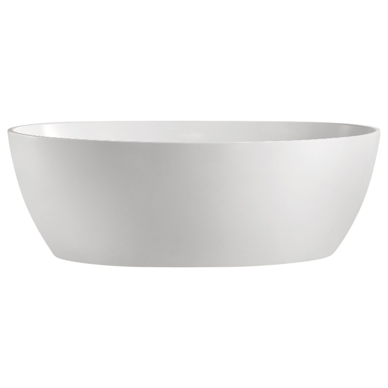 Versilia 1700 Freestanding Bath Matte White - Image 5