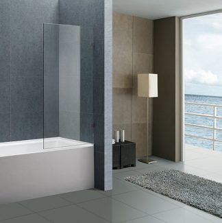 Frameless Bath Panel Fixed 750mm