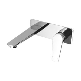 Cascade Wall Mixer With Spout Chrome