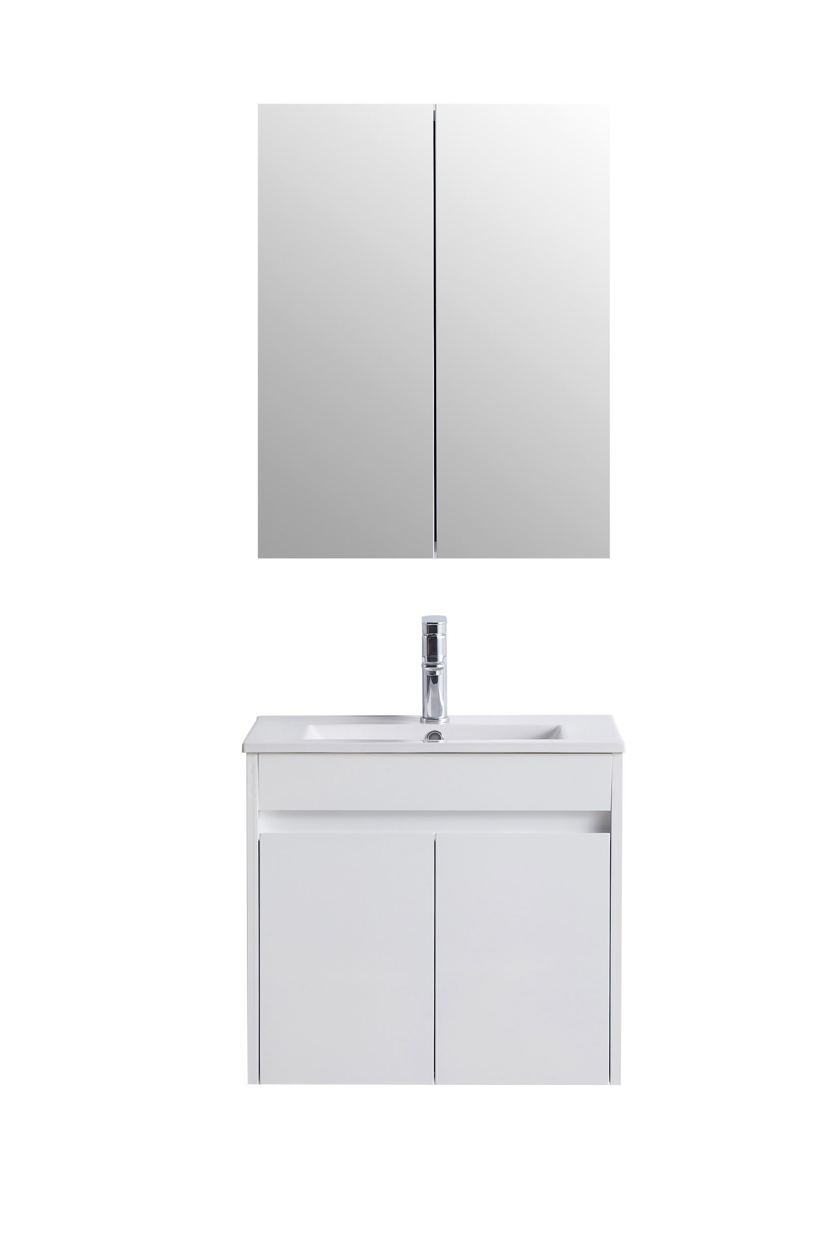 600mm Vanity PVC Wall Hung Finger Pull - Image 2