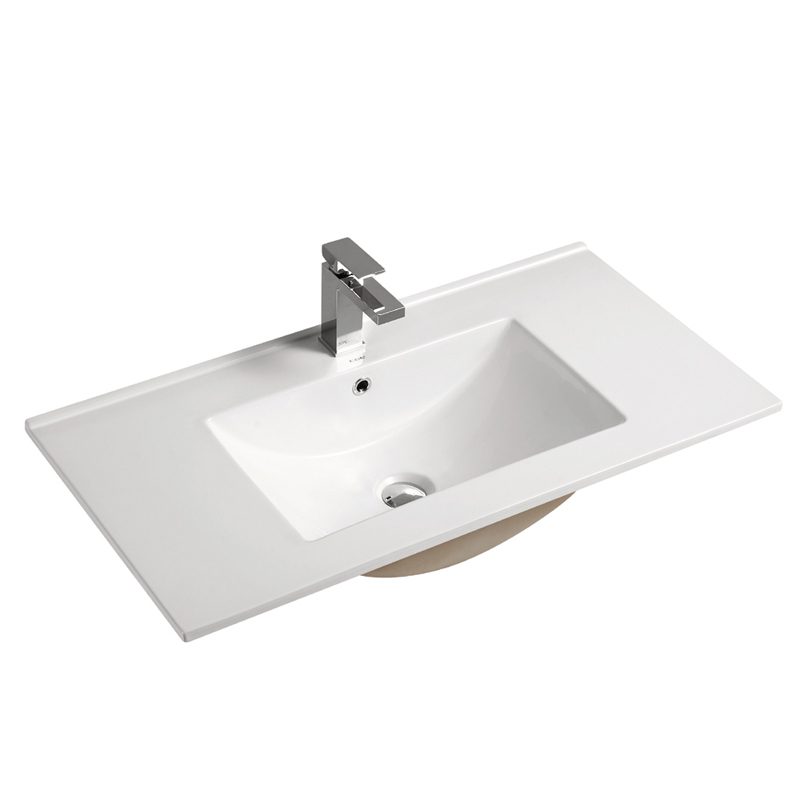 Wall Hung 900 Vanity PVC Finger Pull Left Drawers - Image 3